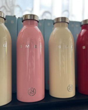 🥤 Smeg x 24Bottles Paslanmaz Çelik Termos / Su Matarası